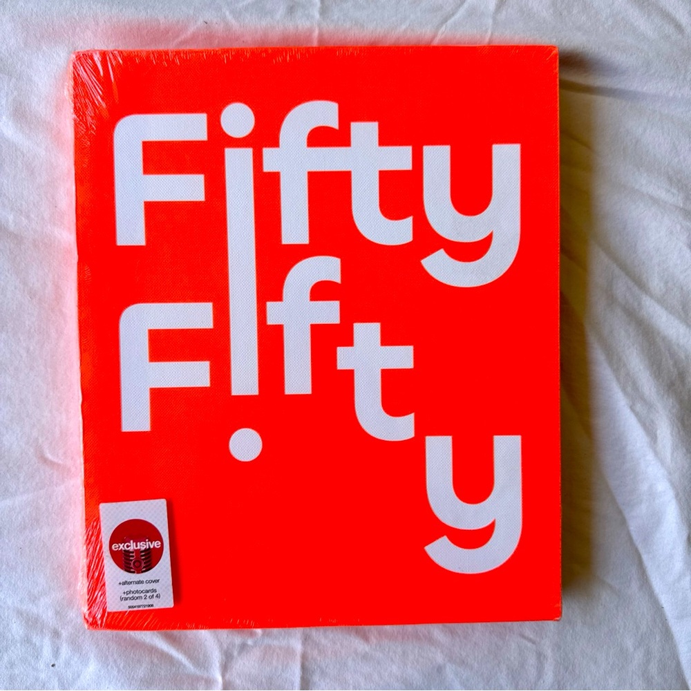 FIFTY FIFTY BEGINNING [VERSION 2 - ORANGE] NEW CD Target Exclusive. Sealed